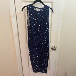 Nine Britton Abigail Brushed Knit Fitted Midi Dress Size M Petite (Stitchfix)